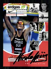 Nicole Spirig Autogrammkarte Originial Signiert Triathlon + A 246271