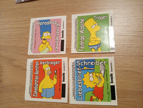 Die simpsons aufkleber aus - 4, aufkleber,