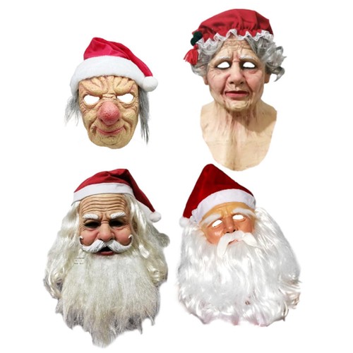Weihnachten latex maske mit - weihnachten,