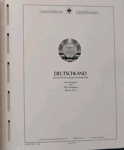 Ddr vordruckblätter - ddr, sf