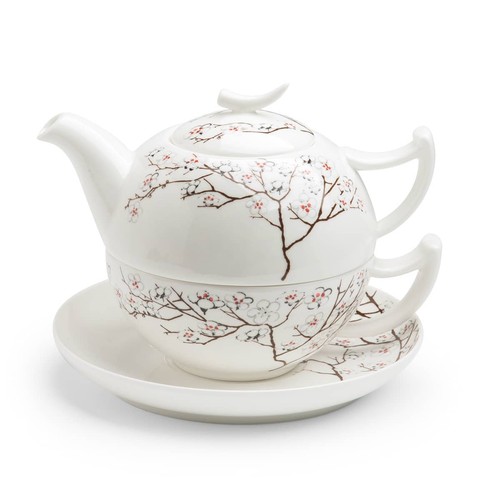 Tealogic tea for one - set, white