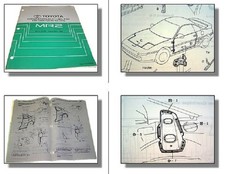 Toyota MR2 W2 SW20 Werkstatthandbuch Karosserie Reparaturanleitung Unfallschäden