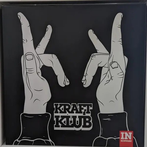 Box kraftklub schwarz - lp-box,