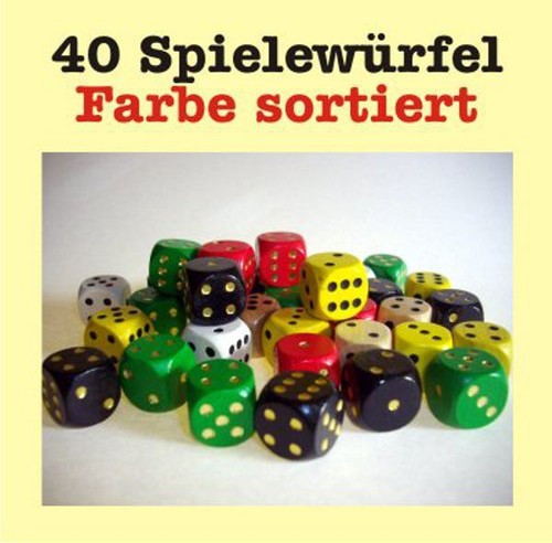 Augenwürfel würfel - 40,