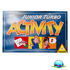 Junior Turbo Activity Piatnik 2007 Brettspiel Gesellschaftsspiel - Vollständig