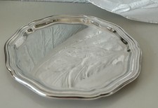 Silberteller Tablett