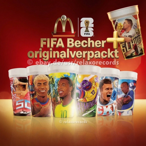 Mcdonalds fifa 2026 becher - mcdonalds,