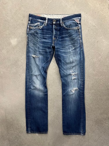 Replay waitom distressed jeans - waitom,