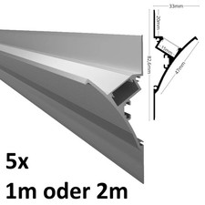 5x ALU-Profil Trockenbau