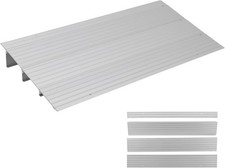 Rollstuhlrampe verstellbar Alu Türschwellenrampe Schwellenrampe 8,5 / 10 / 13cm