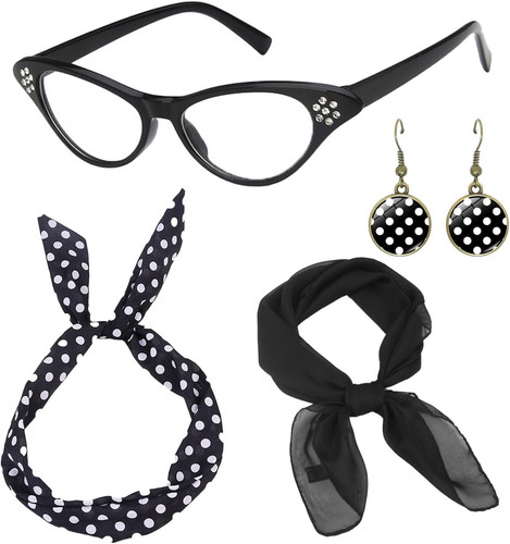 50Er-Jahre-Kostüm-Zubehör