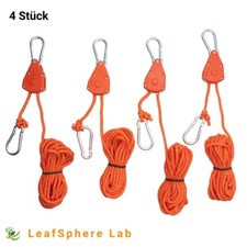 4 Stück Rope Ratchet Hanger Seilratsche Lampenaufhängung Grow