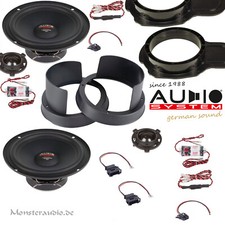 AUDIO SYSTEM XFIT 300 Watt Lautsprecher für VW Passat 3C 3CC B6 B7 35 Set EVO2