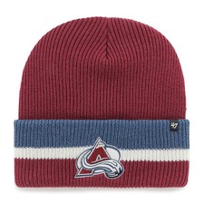 NHL Colorado Avalanche Wollmütze Mütze Split Cuff Knit Beanie hat 197172624896