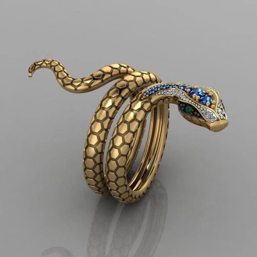 Vintage ring schlangenform - ring,