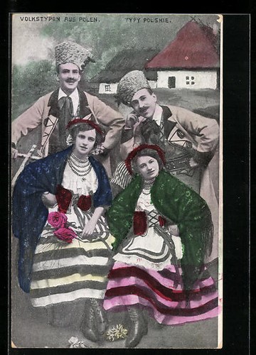 Polen volkstypen polnische - polen,, volkstypen,