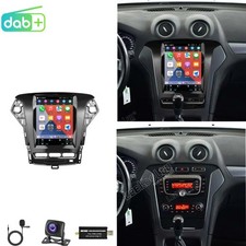 DAB+ 2+64GB Autoradio Für Ford Mondeo MK4 2011-2013 BT CarPlay Android 15.0 Kam