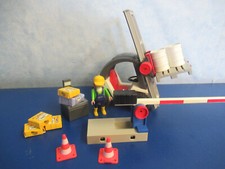 Gabelstapler Palette Schranke Zubehör v Set 4314 Flughafen Playmobil 2727