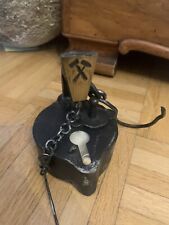 Schöne Bergbaulampe Grubenlampe Froschlampe Lampe Öllampe Metall Frosch Lampe