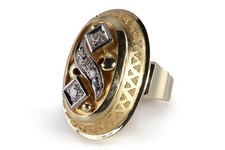 Ring etruskische Granulation