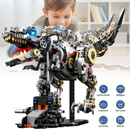1268 teile dinosaurier rex - teile,