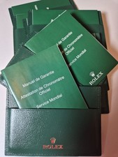 ROLEX Garantiekarte + Leder