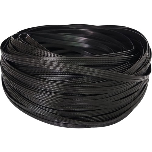 Schwarzes rattan geflecht - schwarzes, pe-rattan-geflecht