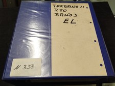 N338 Nissan Werkstatthandbuch Wartungsanleitung Terrano II Modelreihe R20 Band 3