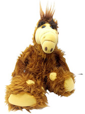 ALF Plüschtier Pflüschfigur ca. 45cm  1986 Original mit Etikett Top Zustand