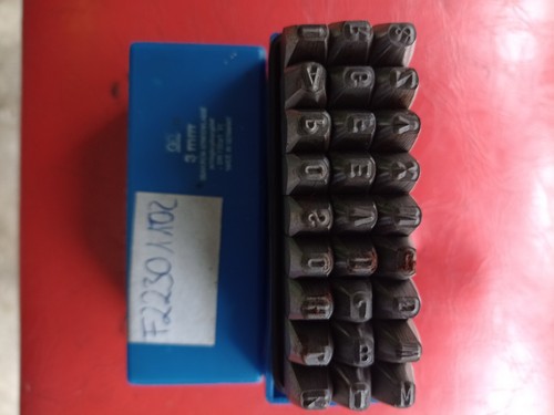 Schlag buchstaben 3mm - schlag,