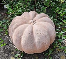Aktion!! 2. Wahl!  Kürbis ø 22 cm  Terracotta Deko Garten Landhaus Gemüse Obst