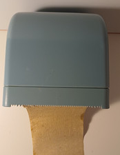 Original DDR Toilettenpapierhalter Toilettenpapierspender Halter Grau Blau