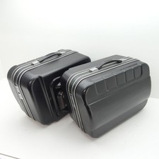 Schuh Motorrad Retro Seitenkoffer Koffersatz Kofferset C4637