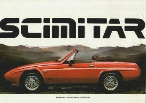 Reliant scimitar ss1 1987 - reliant, 1987-88