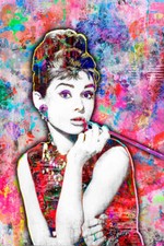 Audrey Hepburn Poster, Audrey