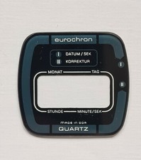 Glas /Zifferblatt  Ruhla Digital Quarz für Export, LCD Uhr Kaliber 15-02 NEU