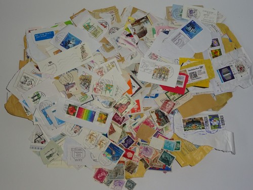 470 gramm briefmarken konvolut - 470,