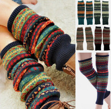 Damen Winter Strickstulpen