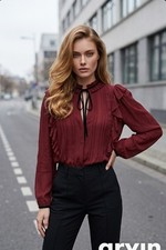 ZARA Damenbluse, Gr. 38