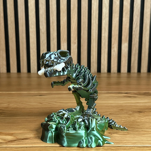 Skelett rex mit farbwechsel - mit,