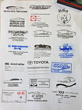 Sonderanfertigung Scheckheft Garage Briefmarken Sonderanfertigung Geschäft LTD mehrfarbig