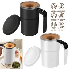 380ml Selbstrührende Tasse Lazy Mug Selbstrührender Becher Automatisch Rührend