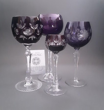 Konvolut vier Lila Überfang