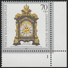 1632 Wofa Stutzuhr 70+30 Pf