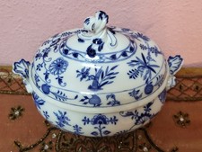 Meissen Terrine Suppenterrine Deckelterrine Zwiebelmuster