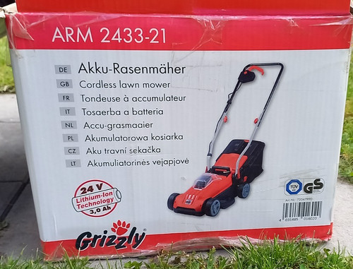 Akku rasenmäher grizzly arm - akku-rasenmäher,