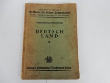 Buch antiquar "Erdkunde für