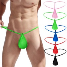 Männer Sexy Micro Pouch Tanga Niedrige Taille Tanga Bikini-Slip Dessous ?