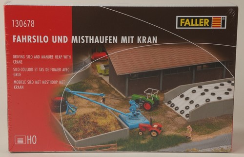Faller 130678 fahrsilo - fahrsilo, und