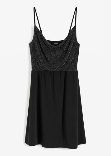 Kleid mit glitzereffekt - kleid, gr